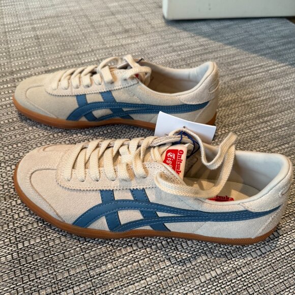 BNIB Onitsuka Tiger Tokuten women's 7 EU 38, Birch/Grey Floss, new in box - Picture 6 of 8